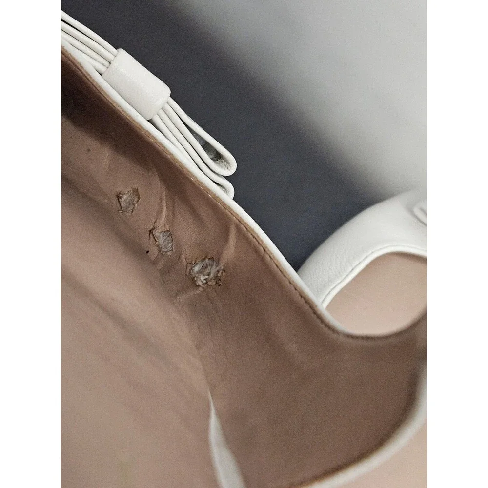 Sz 6.5 DEANDRA Bow Slingback Flats – LINEA Paolo Shoes
